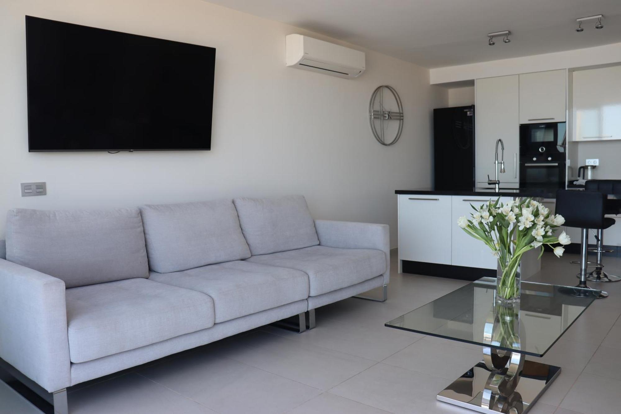 Azure Sky Villa - Panoramic Ocean View, Luxury, San Eugenio Costa Adeje  Luaran gambar